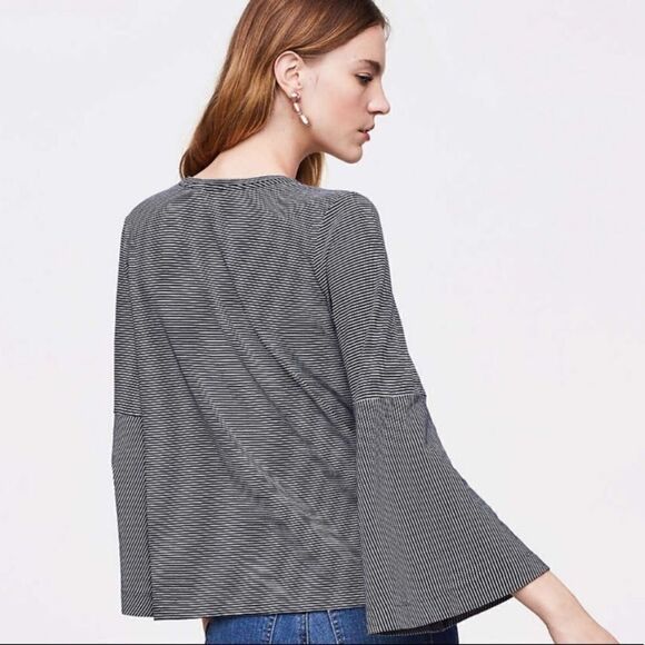 LOFT embroidered peasant blouse - Picture 13 of 13